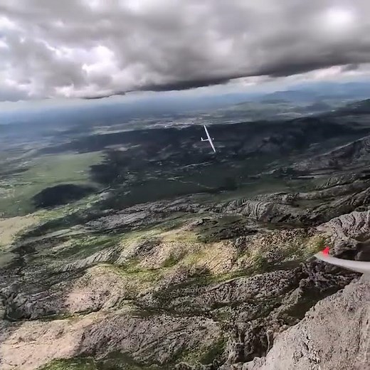 Soaring Over Dinara Mountain, Croatia | Glider Flight with Stemme S12 | Mountain Soaring Tour 2025