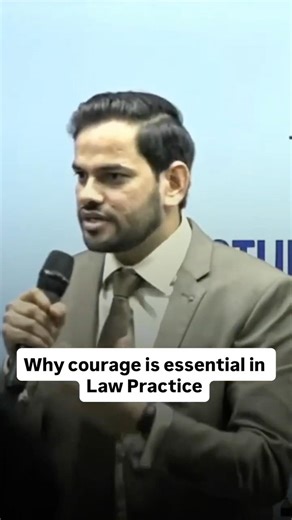 Why Courage is Essential In Law Practice || Pawan Reley
