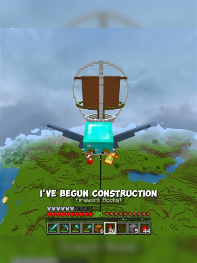 MASSIVE Hot Air Balloon Construction in Minecraft