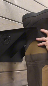 Let's cut to the chase: most of the wader hangers on the market today fall well short of what we all want — function and longevity. Look no further, this is the best unit — BAR NONE! 🥾 It’s made of the needed heavier gauge metal, features a deeper footbed, and it’s reinforced in all the right places. Shoot, our very young, but very solid cousin, HT (short for Holy Terror) does pull-ups on this unit! It’s made tough for years of use! 💪 Given a black powder-coated finish, this unit does somethin