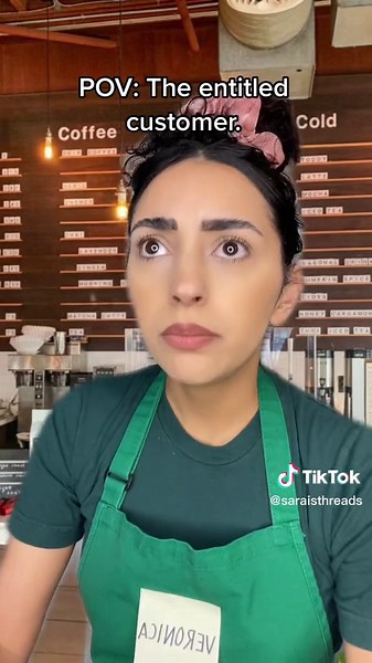 Entitled Customer Starbucks Drama | POV