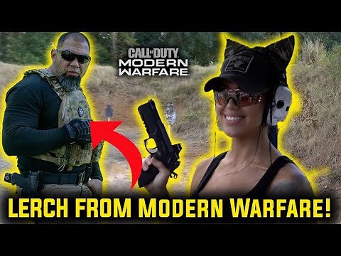 Shooting with Lerch from Call of Duty!