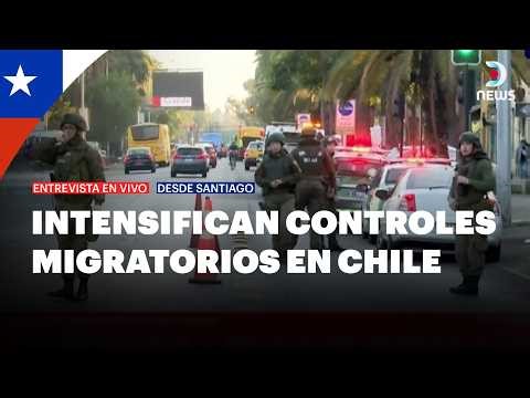 La policía chilena busca extranjeros indocumentados | Inspecciones a personas y autos | DNews