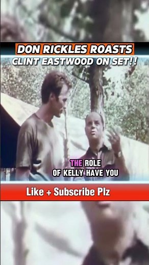 Don Rickles Roasts Clint Eastwood & Telly Savalas on Kelly’s Heroes 😳😂 #Shorts #ratpack #ww2