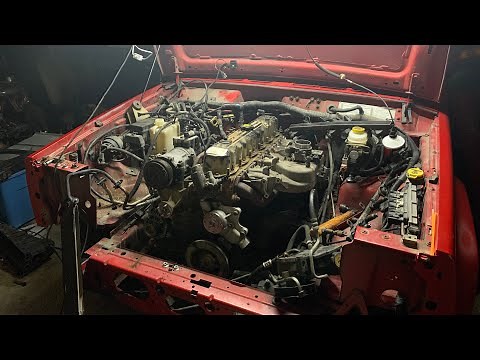 Jeep XJ NEW engine install