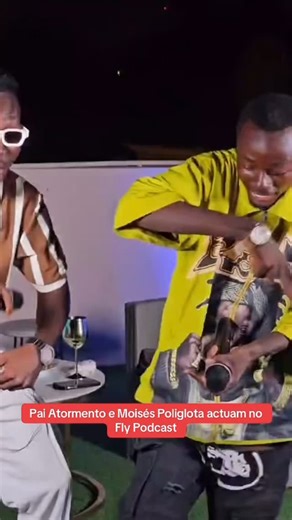Fly Podcast | Pai Atormento e Moisés Poliglota actuam no Fly Podcast 🎙️ | Instagram