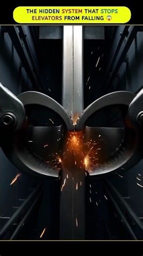 The Secret Safety System Inside Every Elevator 🤔 #shorts #elevator