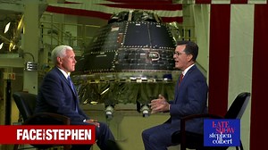 A ‘The Late Show’ Exclusive: Stephen Colbert's Interview of Major Garrett's Interview of Vice President Mike Pence. | The Late Show with Stephen Colbert