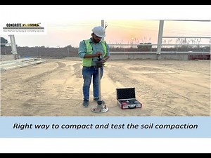 Plate load test | Earth compaction | Floor settlement problem solved
