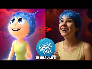 ✨Inside Out in REAL LIFE | AI Transformation (Human Versions)
