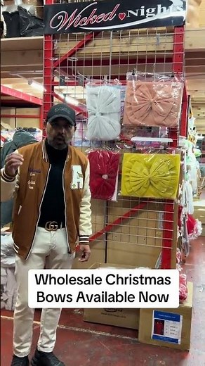 Wholesale Christmas Bows Available Now | Bulk Festive Stock for Retailers