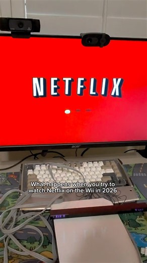 What happens when you watch Netflix on the Wii in 2026