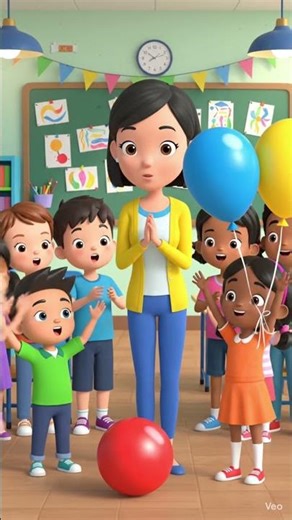 One Two Three Song for Kids 🎶 | Fun Counting Cartoon Learning Video #kidslearning