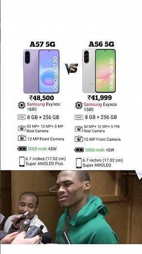 ⚡️Samsung A57 5G Vs Samsung A56 5G🚨 Full Comparison