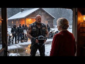 Elderly Couple Fed Bikers — Next Morning 1000 Hells Angels Turned Their Home Into a Miracle