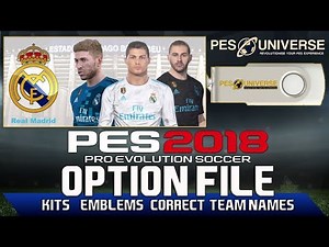 PES 2018 Option File PS4 PC - Kits, Badges & More. PESUniverse.com