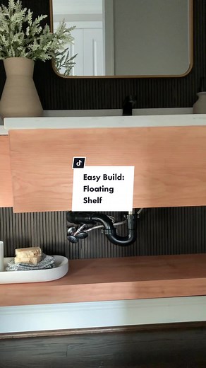 Easy DIY: How to Make a Floating Shelf with a 1x3 Trick