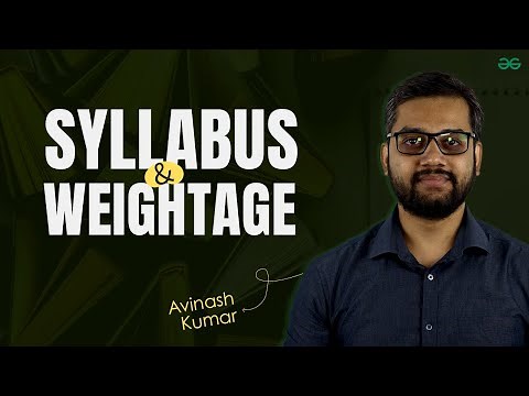 Crack GATE DA 2025: Complete Syllabus & Weightage Overview | GeeksforGeeks
