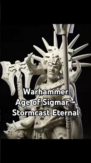 Персонаж из вселенной Warhammer. Лидер Stormcast Eternal.