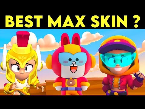Brawl Stars All Max Skin Comparison | Hermes Max Vs Cony Max Vs Streetwear Max!