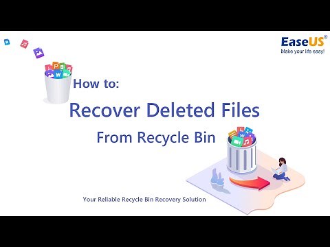 How to Recover Deleted Files from Recycle Bin in Windows 10, 8.1, 8, 7, XP, Vista?
