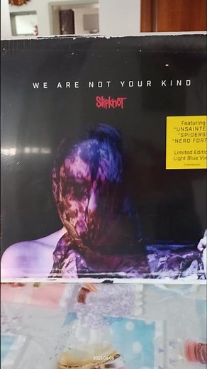 Slipknot - We Are Not Your Kind - Vinyl unboxing 2025 #slipknot #wearenotyourkind #vinyl #2025