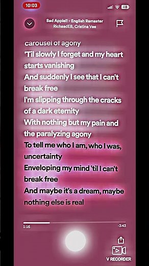 Bad apple!!! ~ English remaster