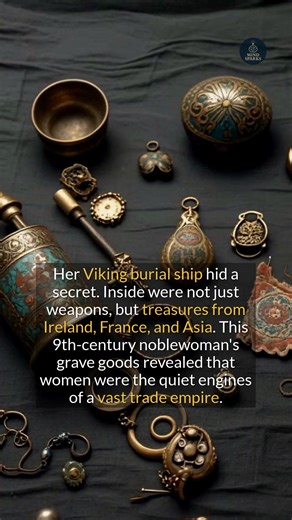Unearthing the powerful Viking woman who quietly shaped an empire through trade and wealth. #vikings #archaeology #historyfacts | Mind Sparks