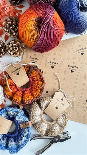 Michelle Moore on Instagram: "✨TSS6✨ Level up your hair game with crochet. The Suzette Scrunchie is now on our blog and YouTube channel. It works up fast, has the prettiest texture and makes the perfect little stocking stuffer. The premium PDF also includes our printable Scrunchie display tag templates, making it perfect for gifting or craft markets. Happy crocheting. #crochetscrunchie #crochetaccessories #suzettestitch #crochetgifts #crochetstockingstuffer #stockingstufferideas"