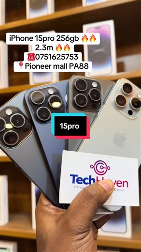 iPhone 15pro available 256gb 2.3m ☎️0751625753 #tiktokuganda🇺🇬🇺🇬🇺🇬 #fypシ #ugandan_music #uganda #viraltiktok