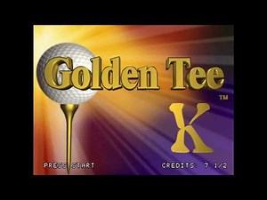 Golden Tee 2K - Arcade Game (2000). First 9 holes Gameplay.