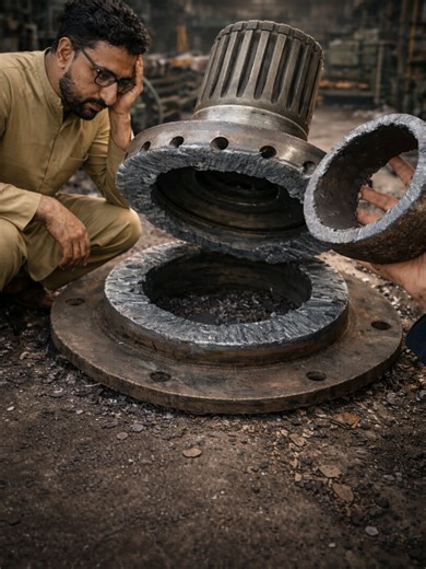 Incredible Axle Flange Hub Repair Using Simple Tools
