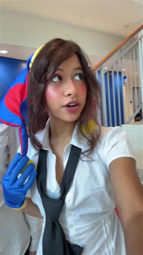 life is short, cosplay funny bunny w ur friend #funnybunny #cosplay #tadc #theamazingdigitalcircus #pomni