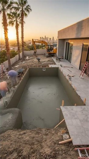 Pool Construction Time Lapse Video