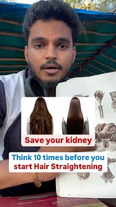 Prathmesh Bhosale | Weightloss, Diabetes, Pcos, Thyroid, Fitness | Watch this before you straight your hairs! #viral #reels #hair #oxalates #glyoxylicacid #Hairstraightening #science #doctor #health... | Instagram