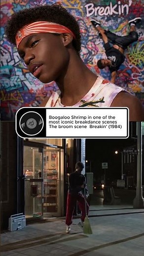 That Broom Dance Was Actually Improvised #breakdance #80s #behindthescenes