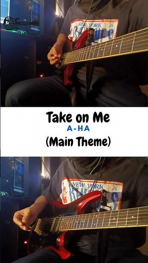 Take on Me Guitar Tabs (Main Theme) #guitarcover #guitartabs #guitartutorial #guitartok