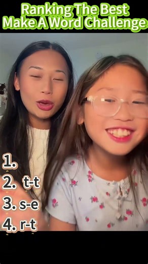 Ranking The Funniest Make A Word Challenge moments#shorts#wordchallenge #couplegoals #comedy