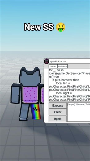 New SS get in my Discord server!!! #roblox #exploits #scripting #febypass #require #serverside