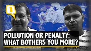 104K views · 694 reactions | We decided to reach out to some of the commuters in Delhi-NCR and find out what matters to them more, pollution control or the Rs 10,000 challan. Read the full story here: https://bit.ly/2lJmVV1 | The Quint | Facebook