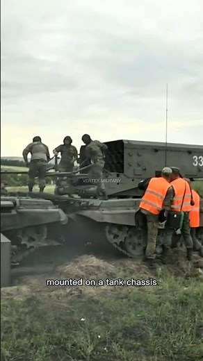 TOS-1: Thermobaric Rocket Monster Turns the Battlefield into a Sea of ​​Fire! #usa #usmilitarycombat