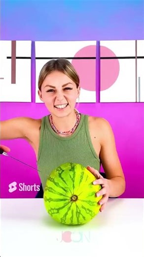 Why This Watermelon Is BLUE Inside? 🙏🏻😋