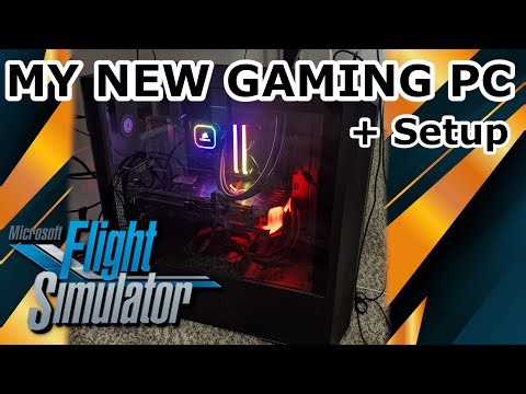 My New HIGH-END FLIGHT SIM Setup ✨ R7 5800X3D + RX 6950XT ✨ Why did I upgrade my PC rn?