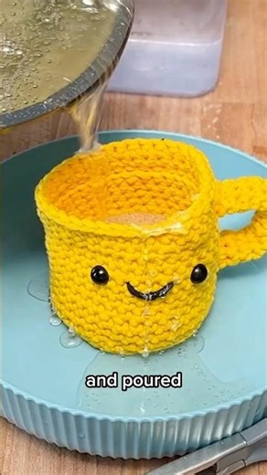 A sweet suggestion... with less sweet results 😅#thewoobles #crochet #tanghulu