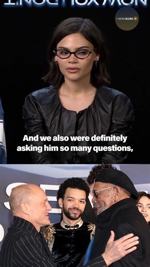 From excitement to tears, the "Now You See Me 3" cast had big reactions to meeting Morgan Freeman 🎬 #NowYouSeeMe: Now You Don’t – only in theaters November 14th | CinemaBlend