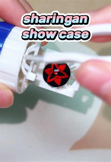 Sharingan Contact Lenses Showcase Tutorial