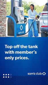 Finish your club run with members-only prices at Sam’s Club fuel stations. And save time at the pump with Scan & Go™ checkout. | Sam's Club