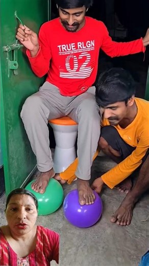 balloon food challenge Gone wrong 🎈😱#shorts #funny #comedy