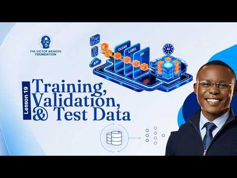 Training, Validation & Test Data Explained with Python | AI/ML Lesson 19