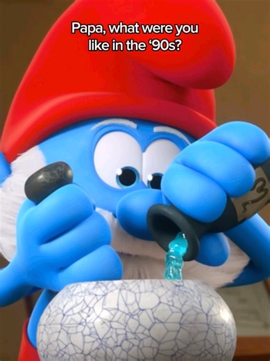 The Rise of Papa Smurf in the 90s
